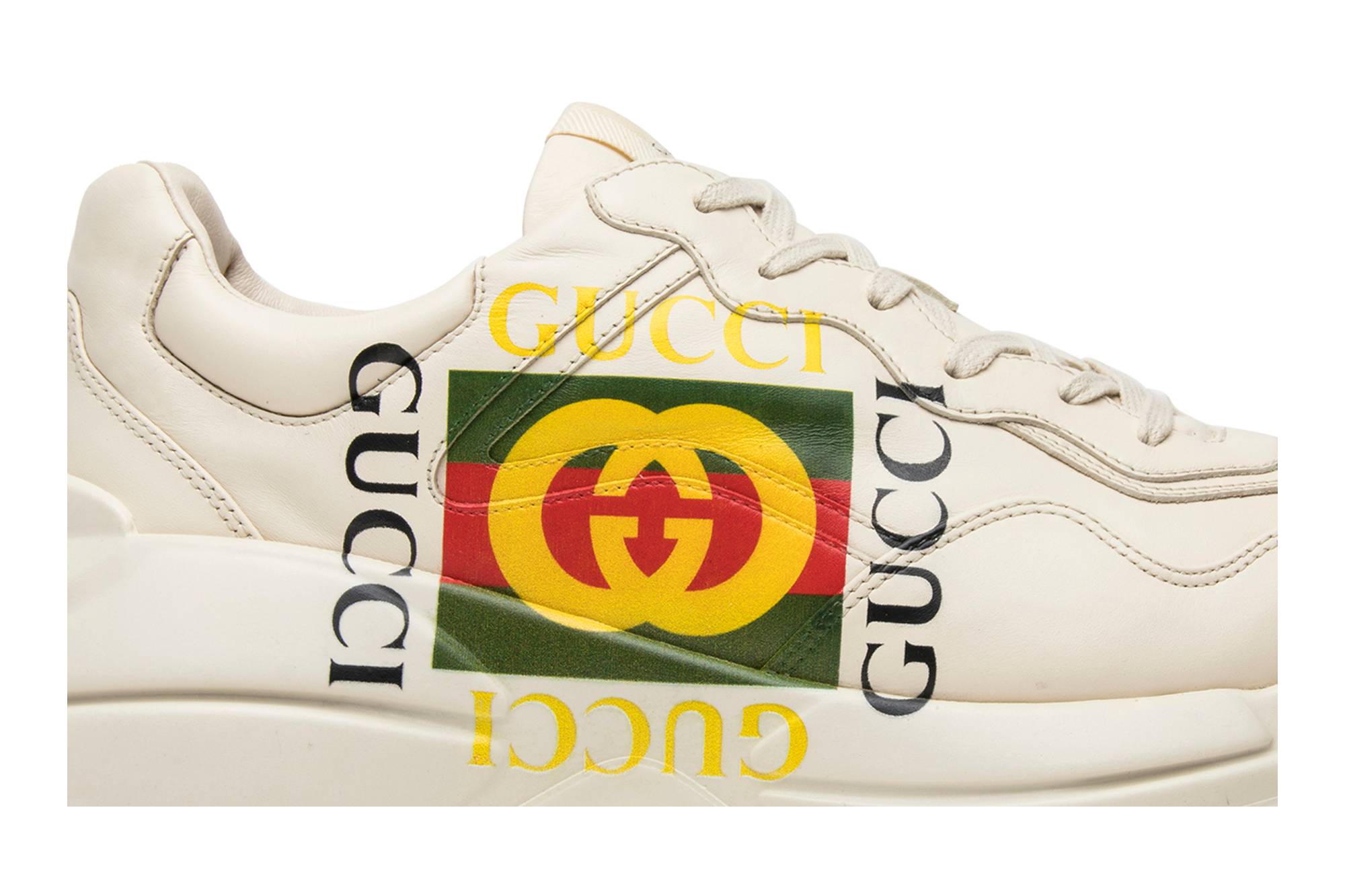 Gucci Rhython Leather Sneaker 'Square Logo' 圖 2
