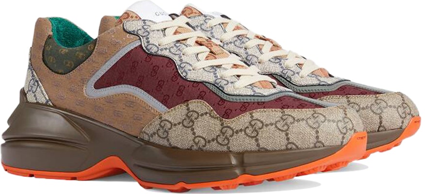 Gucci Rhyton ''Beige Backsteinrot'' 619891-99WG0-6060 Shop Gucci Rhyton ''Beige Backsteinrot'' 619891-99WG0-6060