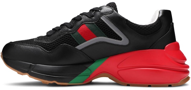 Gucci Rhyton 'Hitam Merah Hijau Reflektif' 643491-2H040-1093 Lookbook Gucci Rhyton 'Hitam Merah Hijau Reflektif' 643491-2H040-1093