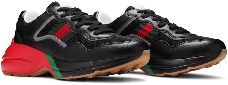 Gucci Rhyton 'Hitam Merah Hijau Reflektif' 643491-2H040-1093 Cheap Gucci Rhyton 'Hitam Merah Hijau Reflektif' 643491-2H040-1093