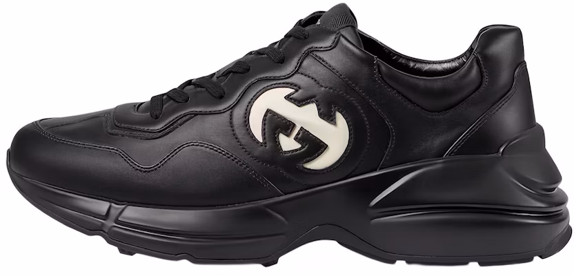 Gucci Rhyton 'Interlocking G - Black Ivory' 757857-UPG70-1057 Buy Gucci Rhyton 'Interlocking G - Black Ivory' 757857-UPG70-1057