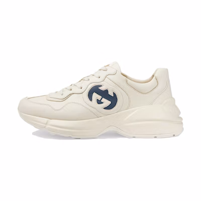 Gucci Rhyton 'Interlocking G - Ivory Blue'