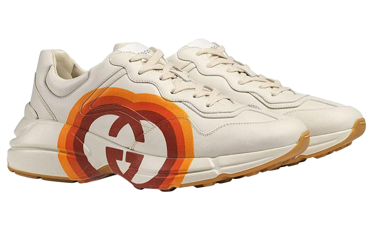 Shop Gucci Rhyton 'Cetakan Logo' 548636-DRW00-9022