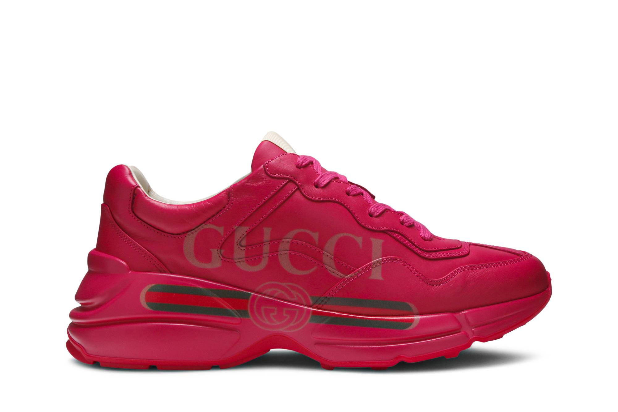 Buy GUCCI 古馳 Rhyton 復古爸爸鞋 紅