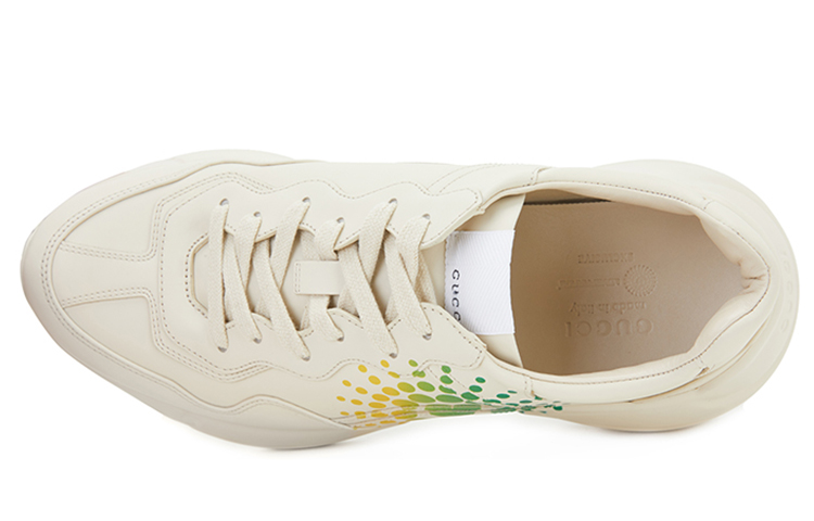 Shop 古驰Rhyton“印花米色” 708796-DRW00-9522