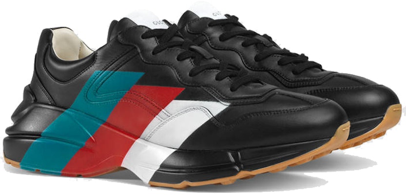 Gucci Rhyton 'Cetakan Web - Hitam' 523535-DRW00-1000 Lookbook Gucci Rhyton 'Cetakan Web - Hitam' 523535-DRW00-1000