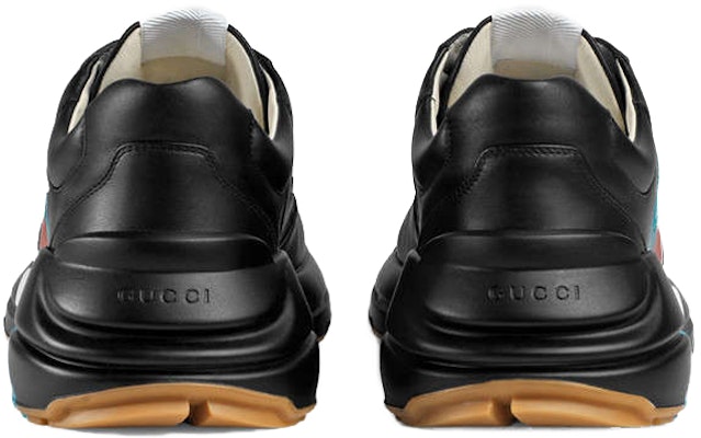 Gucci Rhyton 'Cetakan Web - Hitam' 523535-DRW00-1000 Shop Gucci Rhyton 'Cetakan Web - Hitam' 523535-DRW00-1000
