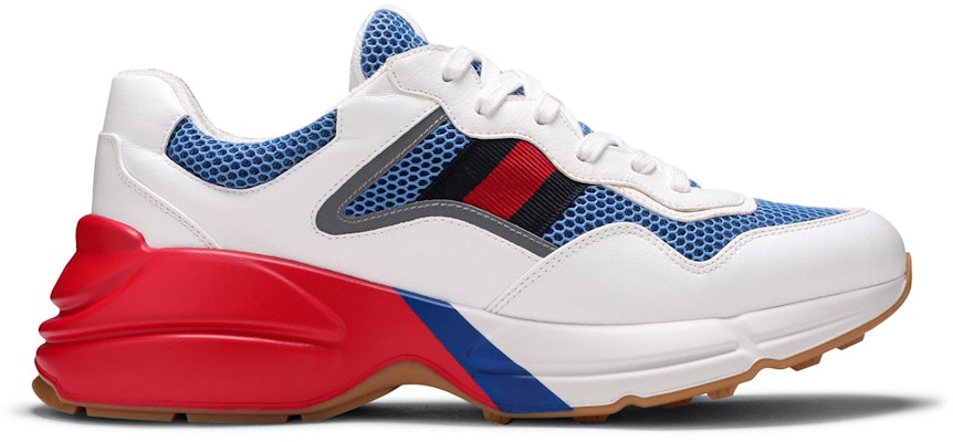 구찌 라이톤 '화이트 블루 레드 리플렉티브' 643491-2H040-9145 Buy 구찌 라이톤 '화이트 블루 레드 리플렉티브' 643491-2H040-9145