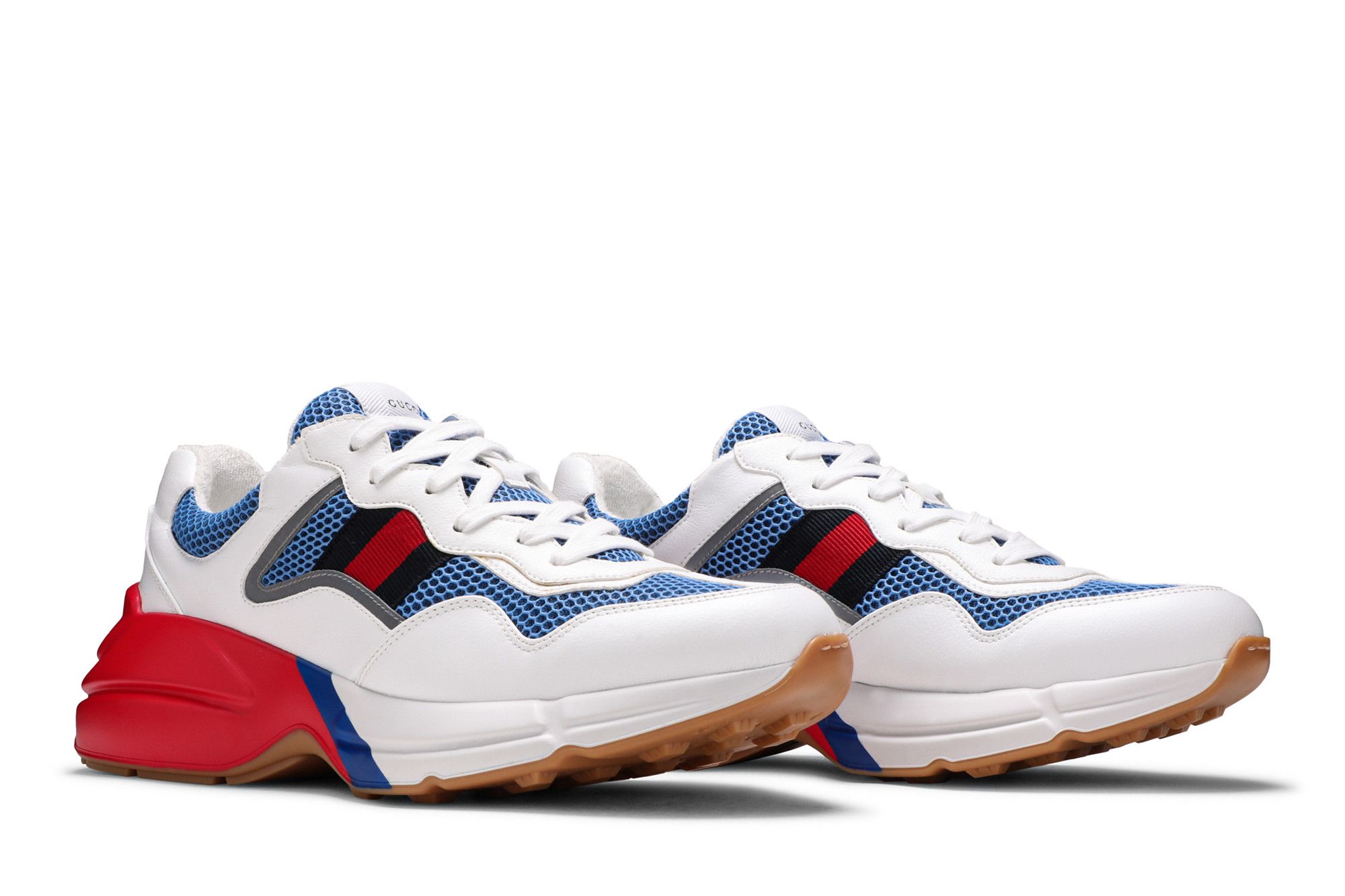 Cheap Gucci Rhyton 'Blanco Azul Rojo Reflectante' 643491-2H040-9145