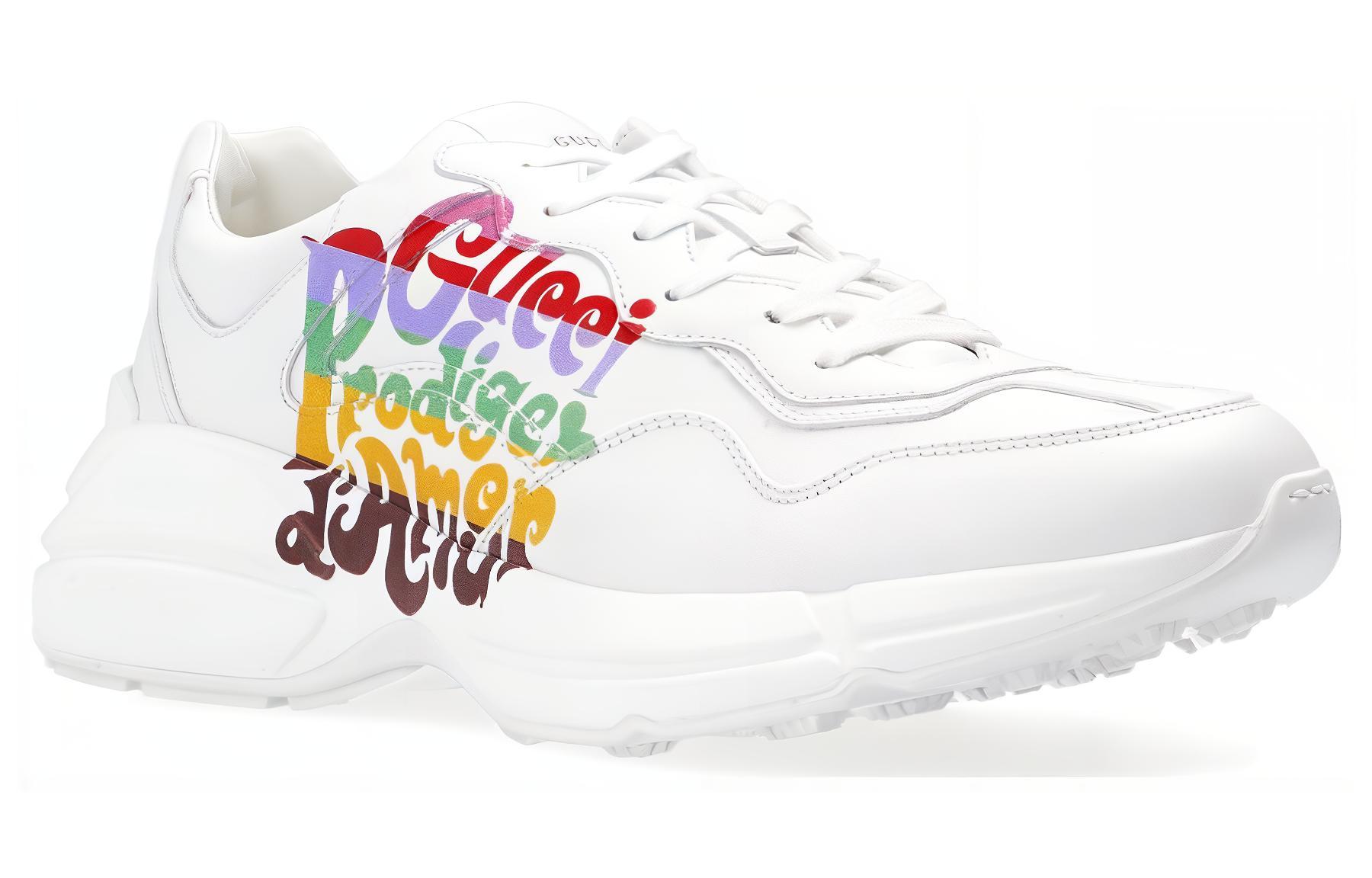 Gucci Rhyton Apollo Calfskin Prodige D'Amour 'Great White' 圖 2