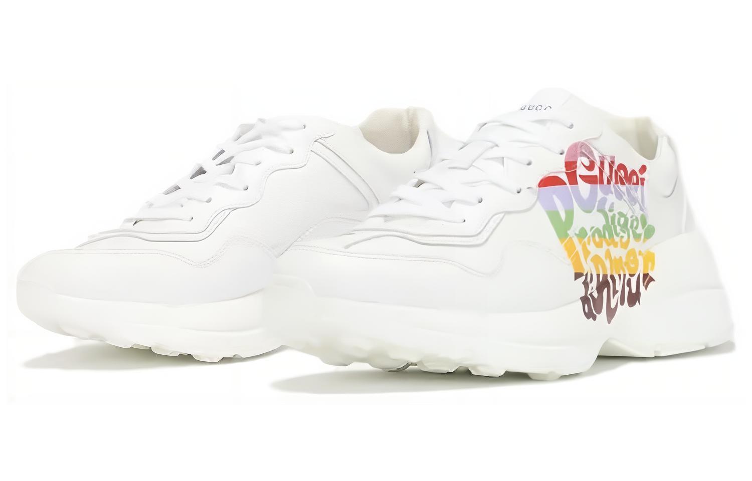 Gucci Rhyton Apollo Calfskin Prodige D'Amour 'Great White' 圖 5