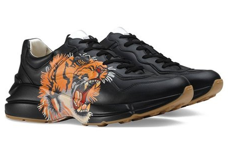 Lookbook グッチ ライトン レザー "タイガー" 548635-DRW00-1000