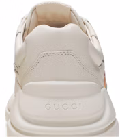 GUCCI古馳 Rhyton 雙g logo 經典厚底增高 低筒 老爹鞋 男款 米白 Sizing GUCCI古馳 Rhyton 雙g logo 經典厚底增高 低筒 老爹鞋 男款 米白