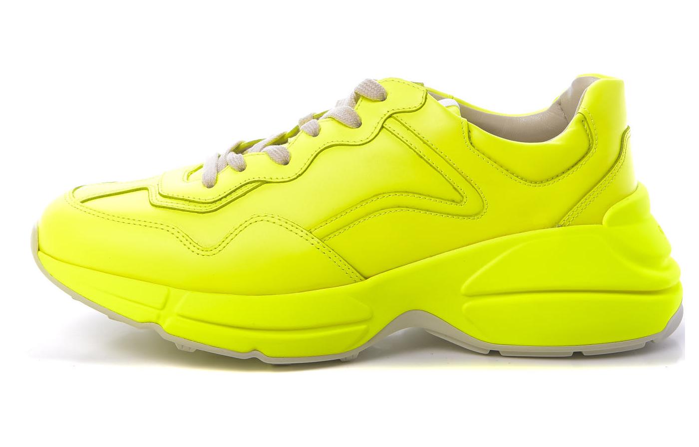 Gucci Rhyton Low 'Yellow Fluorescent' 551941-0ZR00-7205