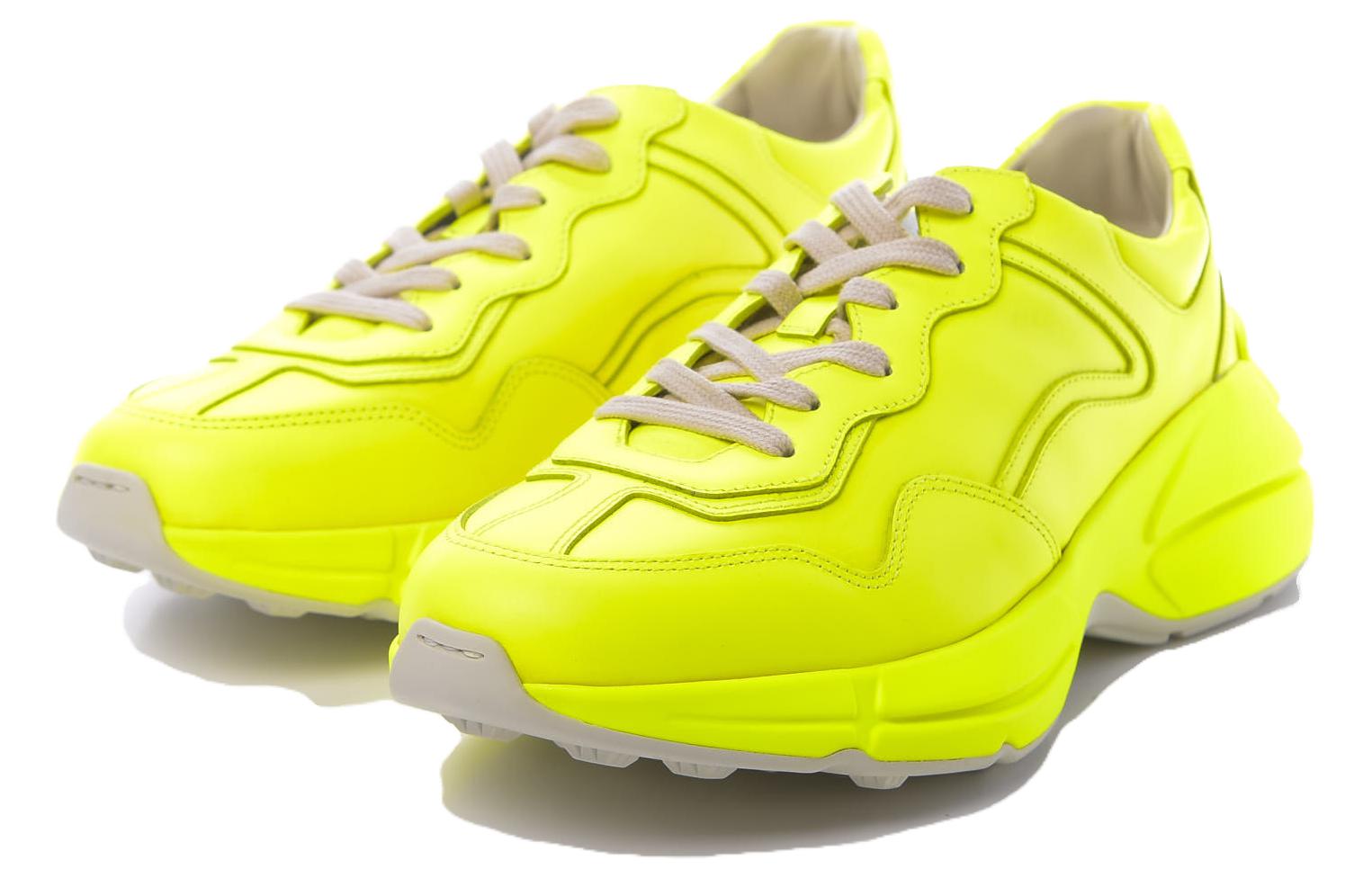 Order Gucci Rhyton Low ''Giallo Fluorescente'' 551941-0ZR00-7205