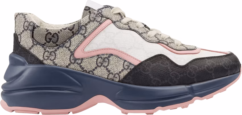 gucci-rhyton-sneaker-beige-blue-monogram-women