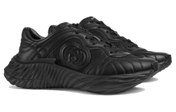 Shop 구찌 립플 스니커즈 (블랙) 771471-AAC95-1000