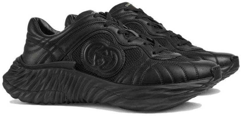 구찌 립플 스니커즈 (블랙) 771471-AAC95-1000 Shop 구찌 립플 스니커즈 (블랙) 771471-AAC95-1000