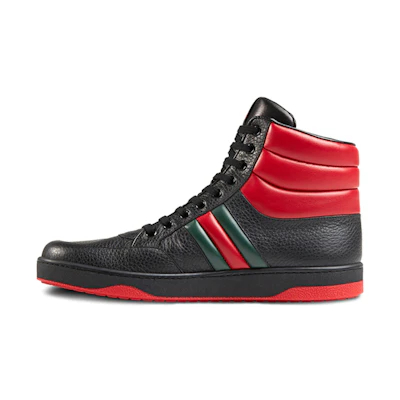 Gucci Ronnie Padded High 'Black Red'
