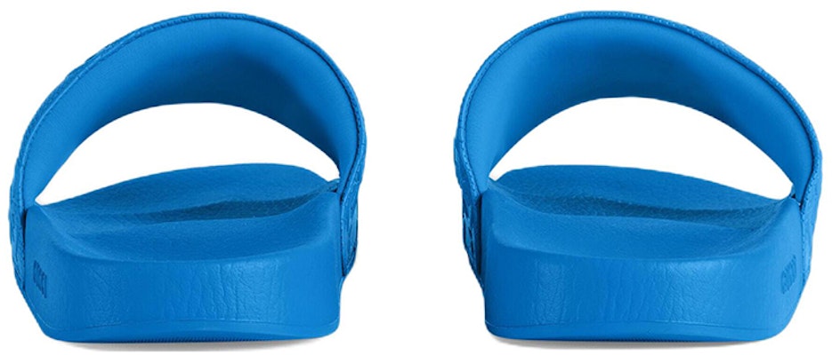 Gucci Rubber GG Slide 'Blue' 681880-UKU00-4344 Shop Gucci Rubber GG Slide 'Blue' 681880-UKU00-4344