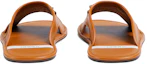 Shop Gucci Sandal Karet GG 'Coklat Kuning' 624849-DLCD0-2202
