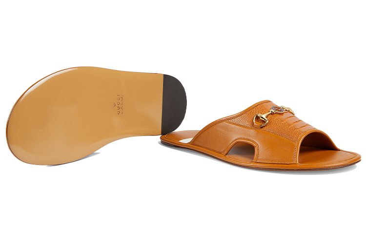 Purchase Gucci Sandal Karet GG 'Coklat Kuning' ‎624849-DLCD0-2202