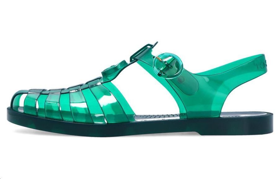 Gucci Rubber GG Slide 'Green' 674133-JFM00-8727