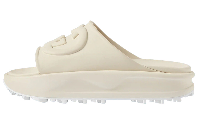 Gucci Rubber GG Slide 'White' 692380-JF000-9110