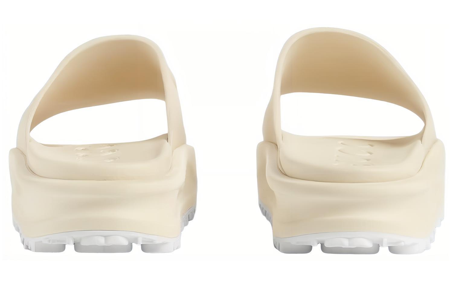 Lookbook Gucci Getah GG Selipar 'Putih' 692380-JF000-9110