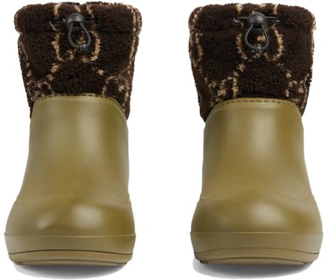 Gucci Rubber Round-Toe Comfort Ankle Boot 'Green' 758813-9AAD4-3541 Lookbook Gucci Rubber Round-Toe Comfort Ankle Boot 'Green' 758813-9AAD4-3541