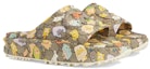 Lookbook Sandal Lelaki Gucci Cetakan Motif Haiwan Beige Multi 737518-JAAC6-8528