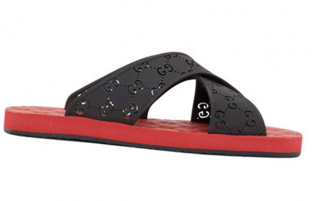 Gucci Rubber Slide 'Black Red' 645201-JER00-1000 Order Gucci Rubber Slide 'Black Red' 645201-JER00-1000