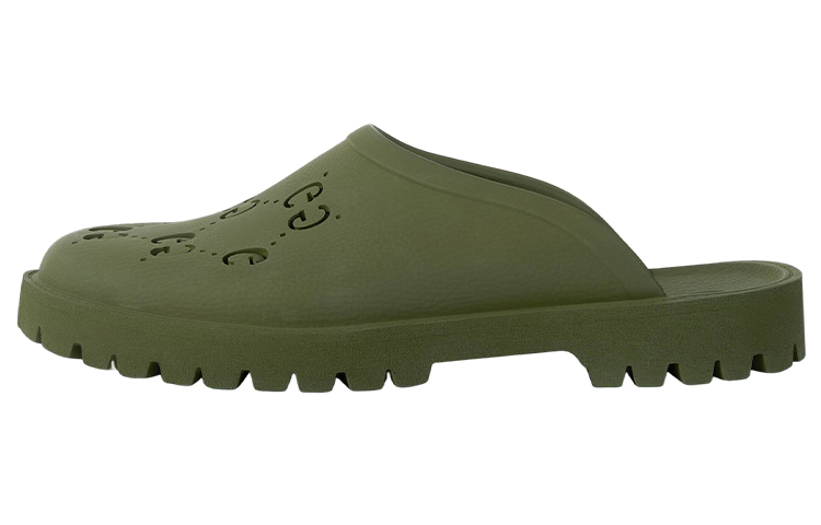 Gucci Rubber Slide 'Green' 655517-JFB00-3300