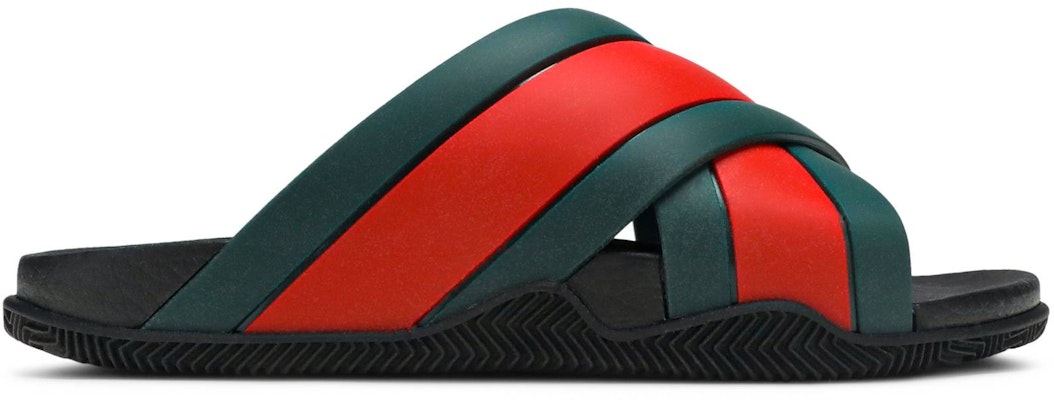 Gucci Rubber Slide 'Green Red' 630326-J8700-8460 Buy Gucci Rubber Slide 'Green Red' 630326-J8700-8460