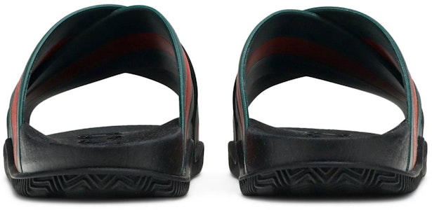 Gucci Selipar Getah 'Hijau Merah' 630326-J8700-8460 Details for Gucci Selipar Getah 'Hijau Merah' 630326-J8700-8460