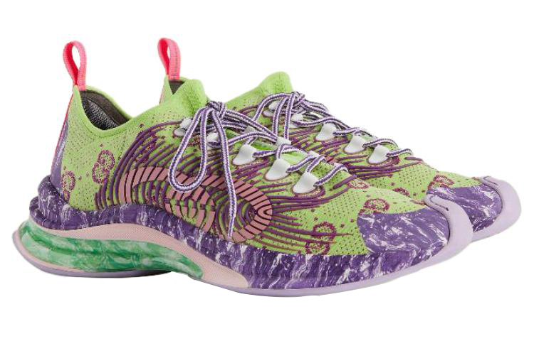 Gucci Run 'Green Purple' 圖 3