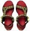 Lookbook Gucci RUN 'Sandal Velcro Hujung-Terbuka Merah' 746299-FAB0J-1341