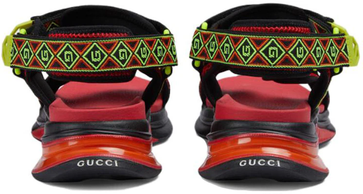 Gucci RUN 'Sandal Velcro Hujung-Terbuka Merah' 746299-FAB0J-1341 Purchase Gucci RUN 'Sandal Velcro Hujung-Terbuka Merah' 746299-FAB0J-1341