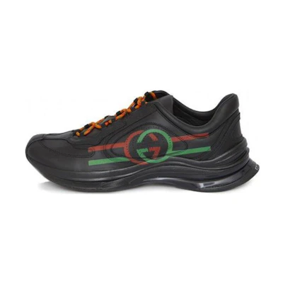 Gucci Run Sneaker 'Black Red Green'