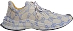 Order Gucci Run Sneaker 'Beige Blue Monogram' Lelaki & Wanita 721116-AABEB-4060
