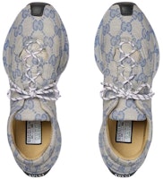 グッチ ラン スニーカー ベージュ/ブルー GG柄 721116-AABEB-4060 Shop グッチ ラン スニーカー ベージュ/ブルー GG柄 721116-AABEB-4060