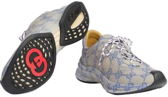 グッチ ラン スニーカー ベージュ/ブルー GG柄 721116-AABEB-4060 Details for グッチ ラン スニーカー ベージュ/ブルー GG柄 721116-AABEB-4060