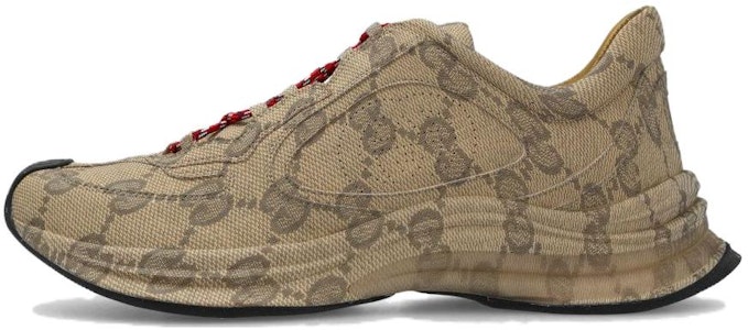 구찌 런 스니커즈 '베이지 에보니 모노그램' 721116-AABEB-9742 Buy 구찌 런 스니커즈 '베이지 에보니 모노그램' 721116-AABEB-9742