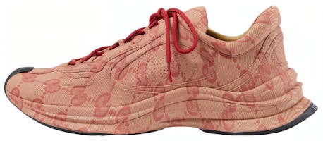 Gucci Run Sneaker 'Beige Hibiscus Monogram' 722630-AABEB-9713 Gucci Run Sneaker 'Beige Hibiscus Monogram' 722630-AABEB-9713