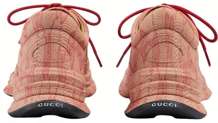 Gucci Run Sneaker 'Beige Hibiscus Monogram' Beige Monogram Gucci Kasut Lelaki. 722630-AABEB-9713 Shop Gucci Run Sneaker 'Beige Hibiscus Monogram' Beige Monogram Gucci Kasut Lelaki. 722630-AABEB-9713