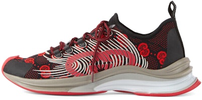 Gucci Run Sneaker 'Black Red' 680900-USN10-8490 Gucci Run Sneaker 'Black Red' 680900-USN10-8490