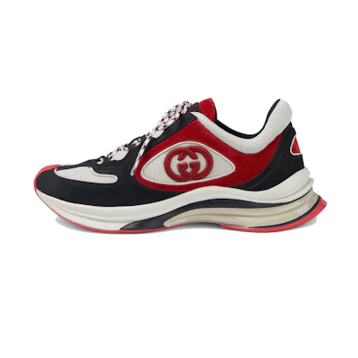 Gucci Run Sneaker 'Black White Red'