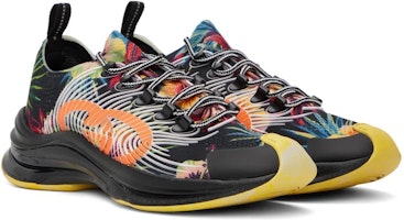 GUCCI 古馳 Run 時尚針織花卉運動鞋 多色 Lookbook GUCCI 古馳 Run 時尚針織花卉運動鞋 多色