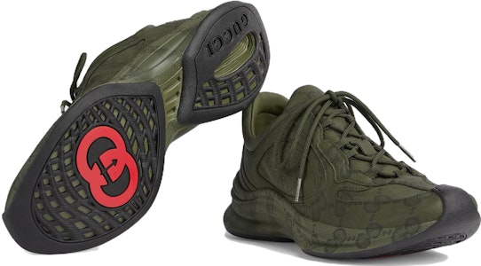 Gucci Run 运动鞋 'GG 水转印 - 绿色' 721116-AABEB-3302 Purchase Gucci Run 运动鞋 'GG 水转印 - 绿色' 721116-AABEB-3302