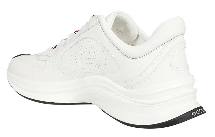 Gucci Run Sneaker 'Leather White' 圖 3